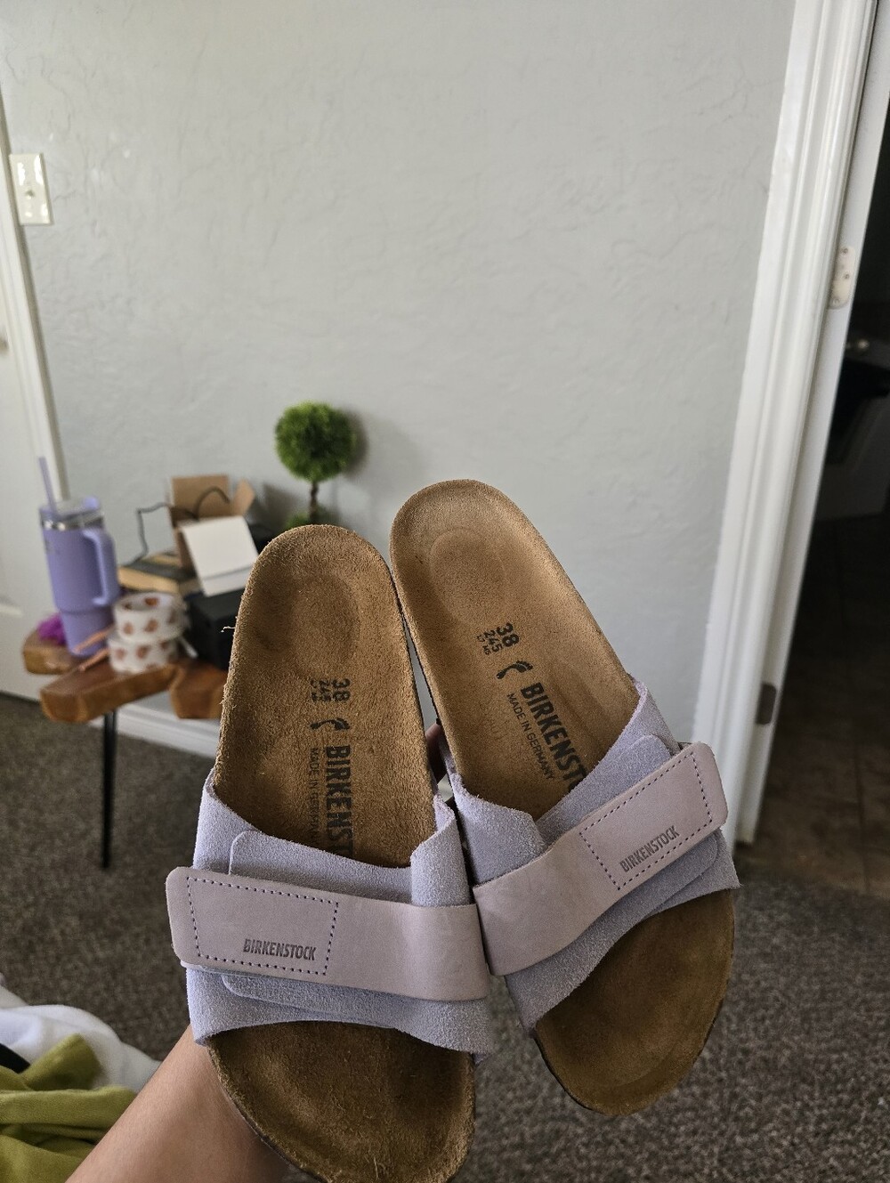 Birkenstock Shoes Oita Women's Birkenstocks Light Purple 38